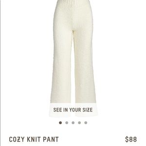 SKIMS cozy knit pants